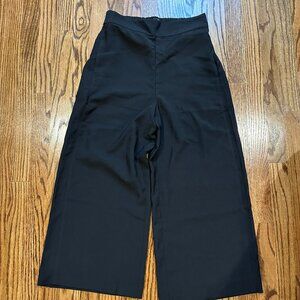 Madewell Elastic Waist Cropped Trouser